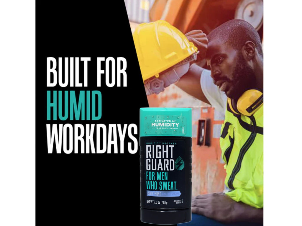Right Guard Humidity Breaker Antiperspirant Deodorant Cold Front 2.5 oz 2 Pack