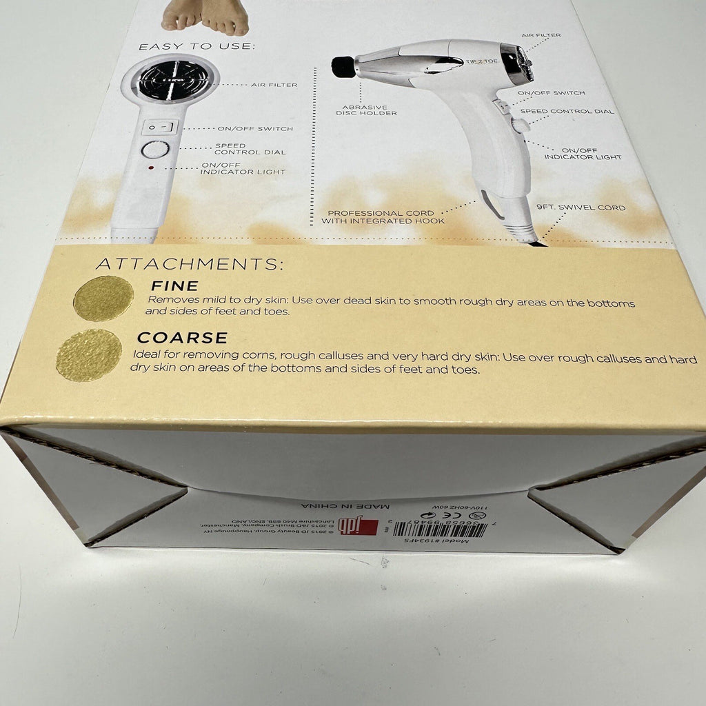 Electric Callus Remover with 6 Fine & Coarse Disks - Foot Care Tool