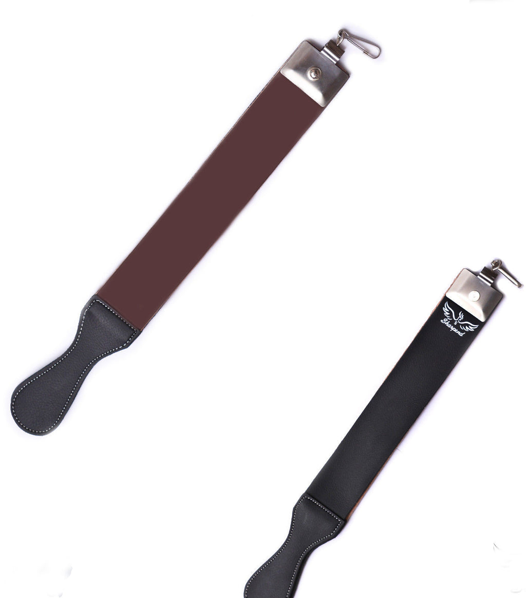 Luxury Barber Shaving Kit with Straight Razor & Leather Strop Set
