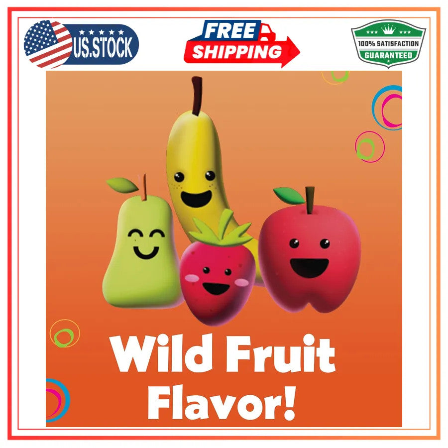 Kids Floss Picks Wild Fruit Flavor 90 Count - Kid-Friendly Oral Care