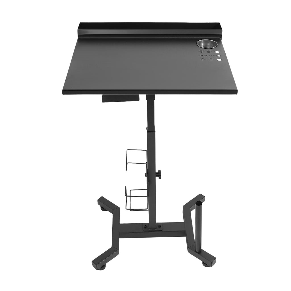 Height Adjustable Portable Salon Table Cart – Mobile Tattoo Work Table