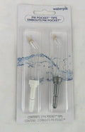 Waterpik PP-100E Pik Pocket Replacement Tips for Water Flosser - 2 Pack