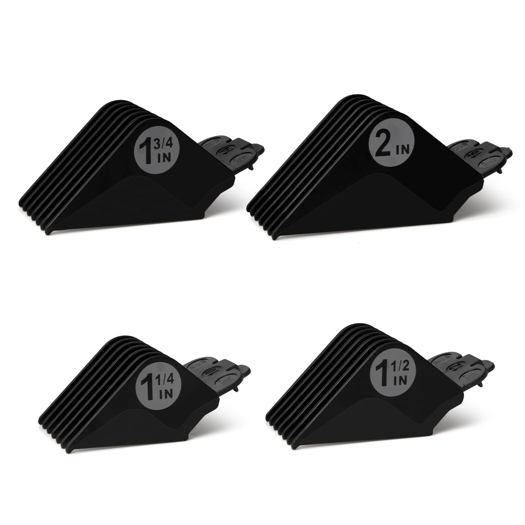 Clipper Guard Set 16 14 12 10 for Wahl Clippers - Black, Haircut Accessories