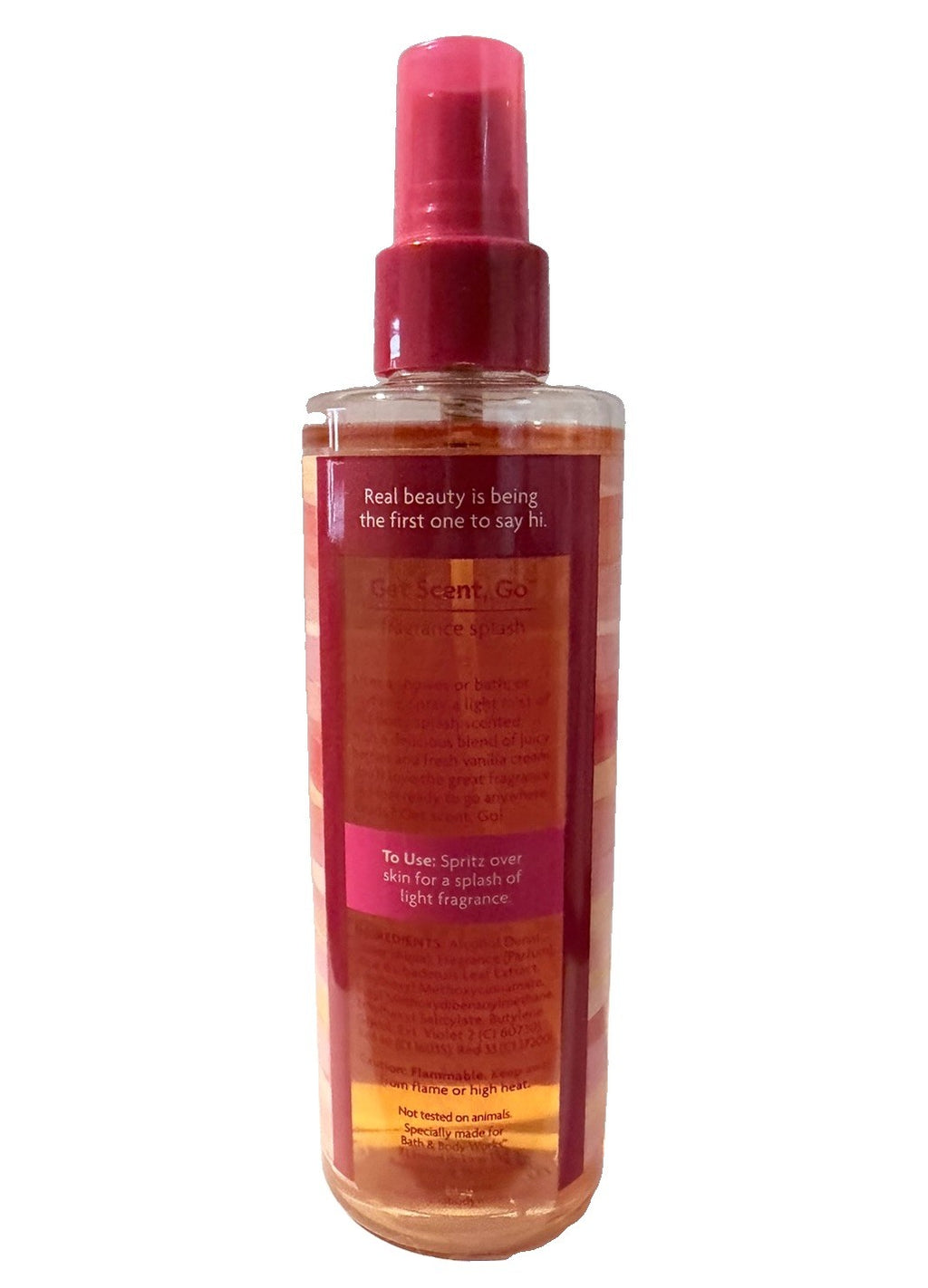 American Girl Bath & Body Splash Strawberries & Cream 8oz - Body Spray
