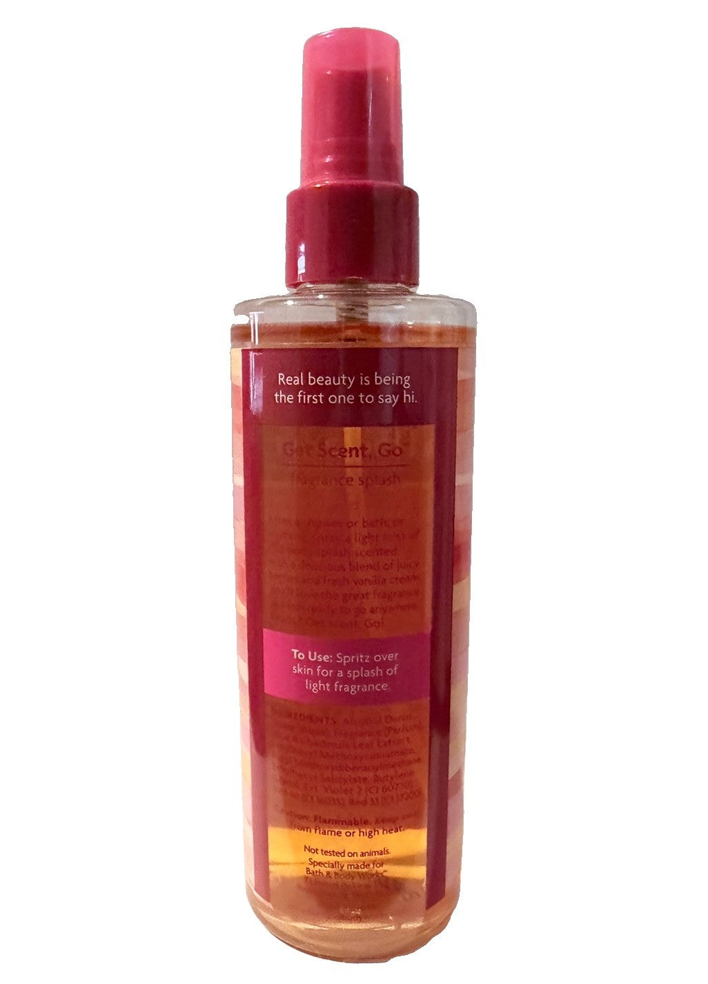 American Girl Bath & Body Splash Strawberries & Cream 8oz - Body Spray
