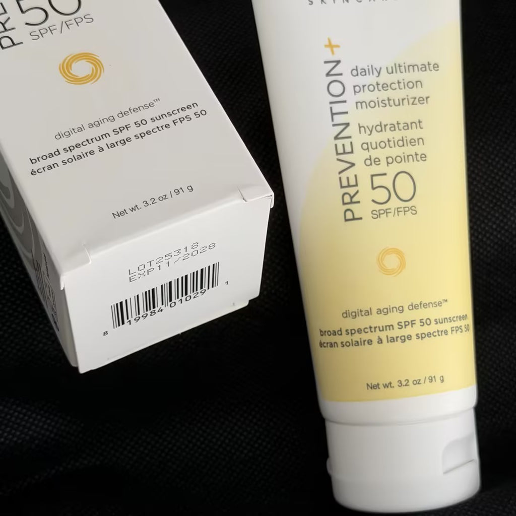 SPF 50 Daily Moisturizer with Sun Protection - Hydrating Face Cream 3.2oz