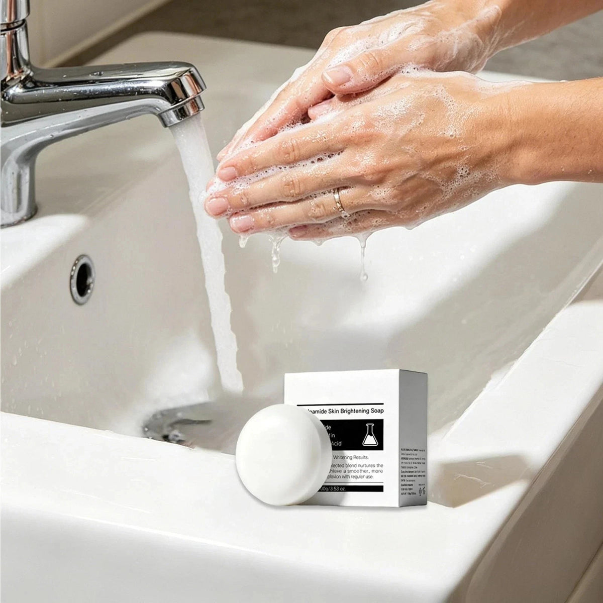 Niacinamide & Brightening Cleansing Soap Bar for Face & Body - 100g