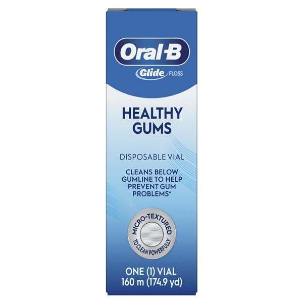Unflavored Dental Floss Spool - 160m Oral Care Floss for Gum Health