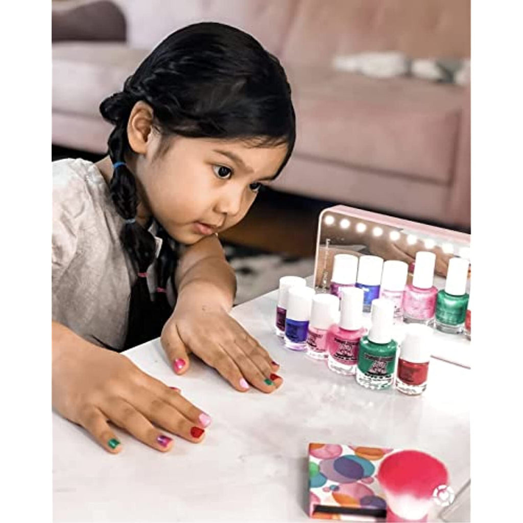 Non-Toxic Nail Polish Gift Set for Kids and Adults - Easter Bunny Theme