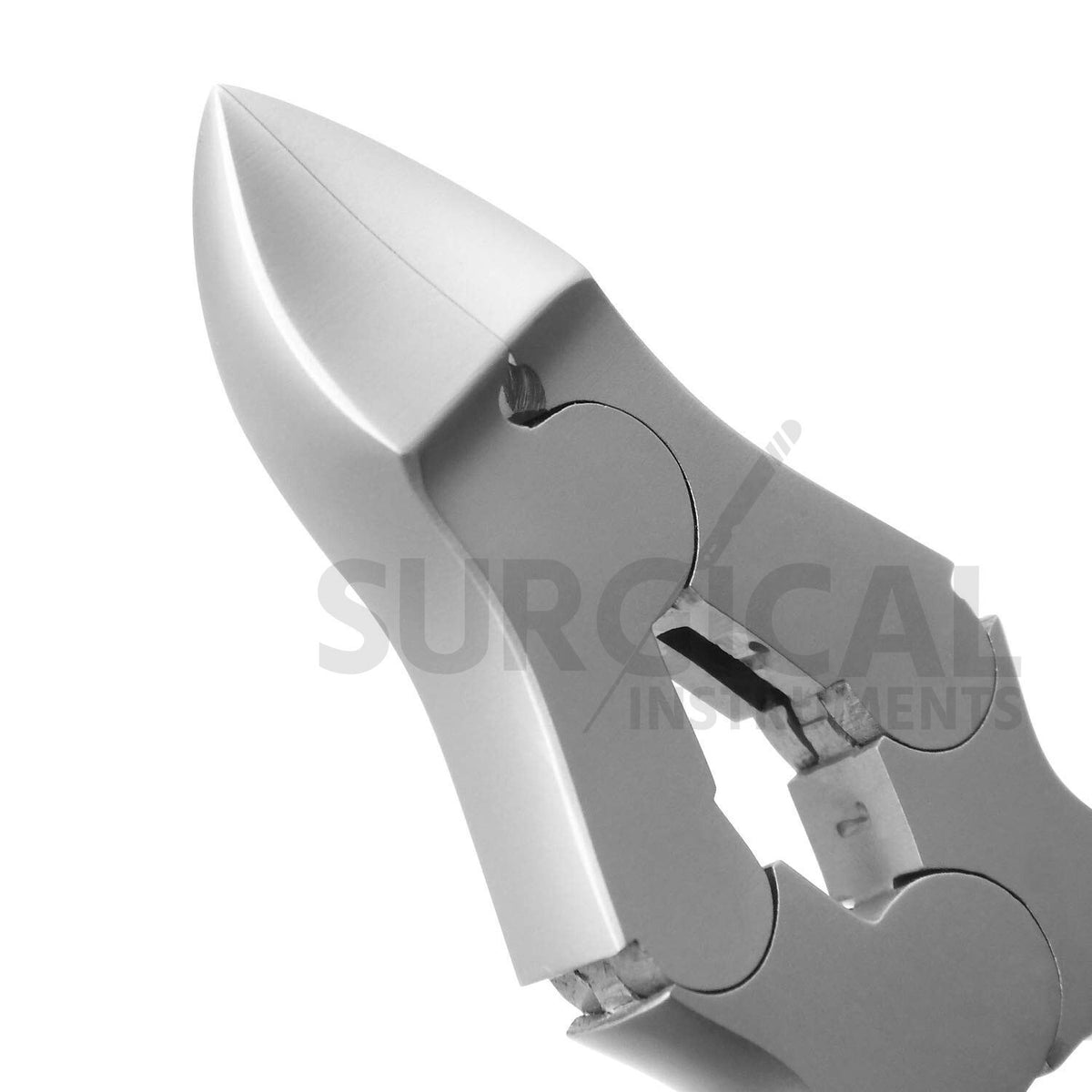 6-Inch Surgical Toenail Nipper with Sharp Concave Jaws - Heavy Duty Stainless Steel