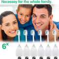 Electric Toothbrush Heads Replacement Set for Sonicare E-Series HX7001