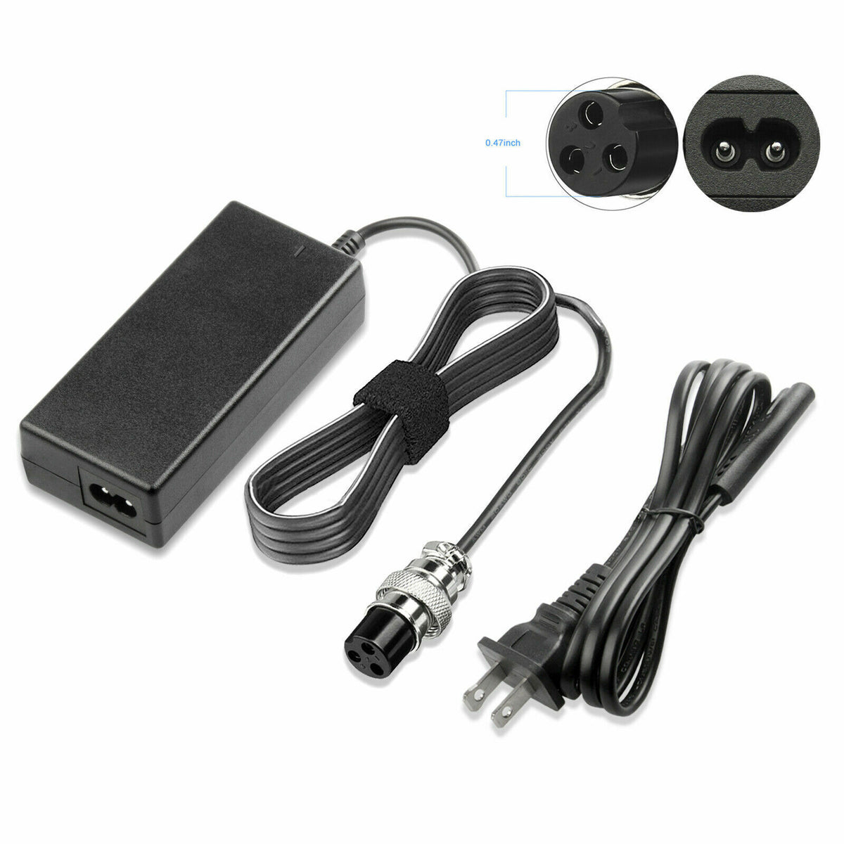 Electric Scooter Battery Charger for Razor E100 E200 E300 E500 Models