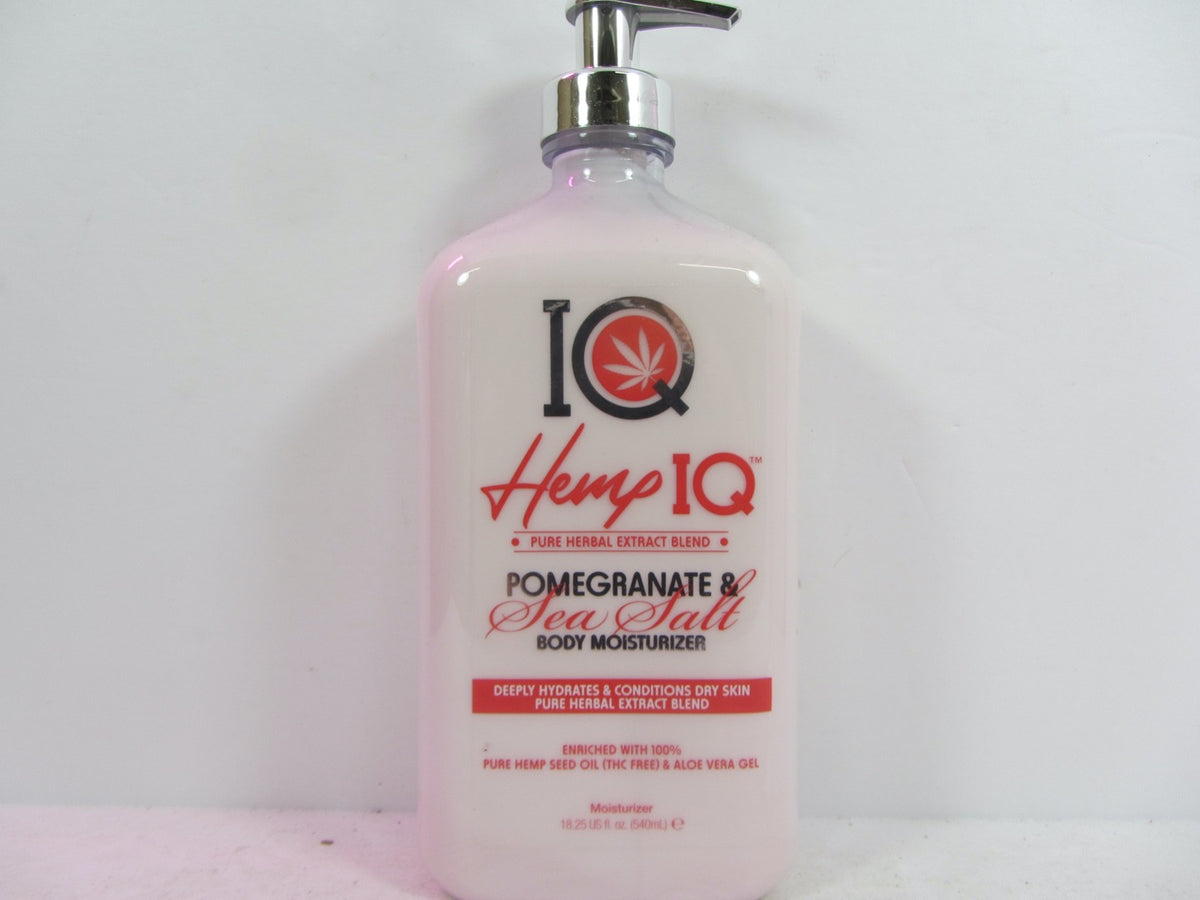 Hemp Pomegranate & Sea Salt Body Moisturizer Lotion - All Skin Types