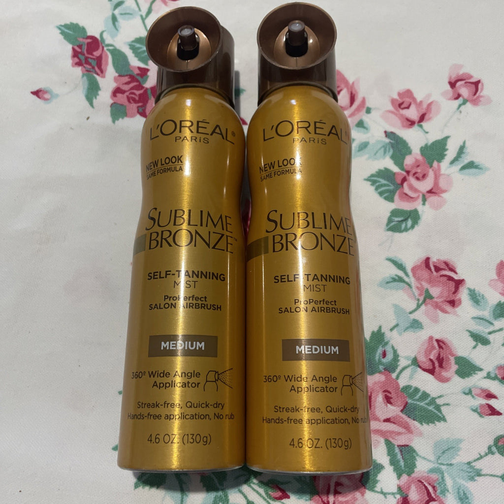 Self-Tanning Spray Mist - Natural Medium Sunless Tan, 4.6oz