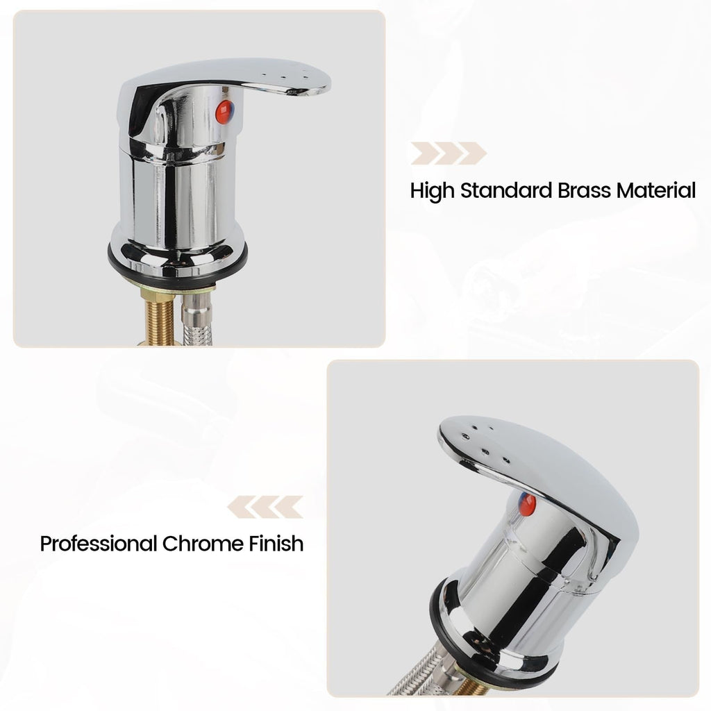 Salon Shampoo Bowl Faucet Kit with Vacuum Breaker for Hairdressing
