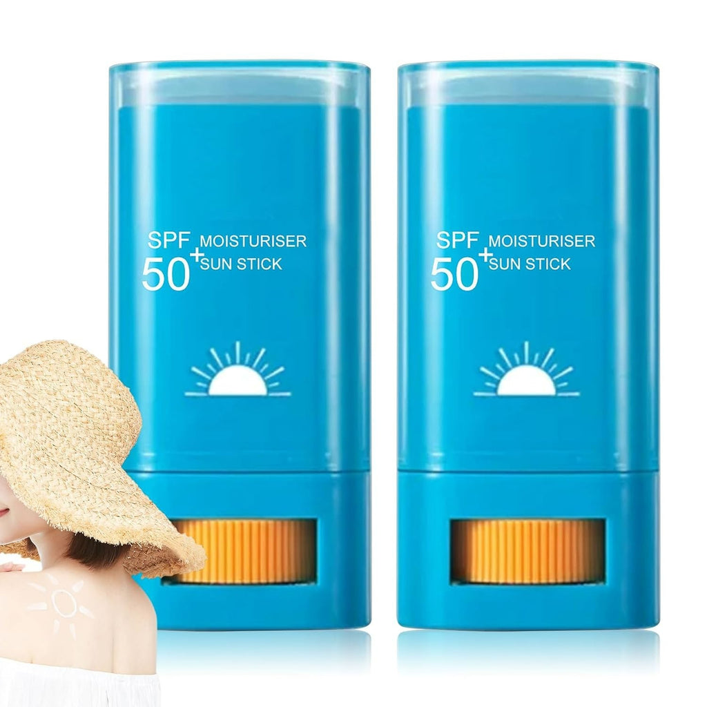 SPF 50+ Face Sunscreen Stick Waterproof Moisturizing Sunblock