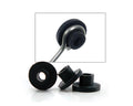 Tattoo Machine Rubber Nipples Grommets & Bullets - Loop Bar Attachments Set