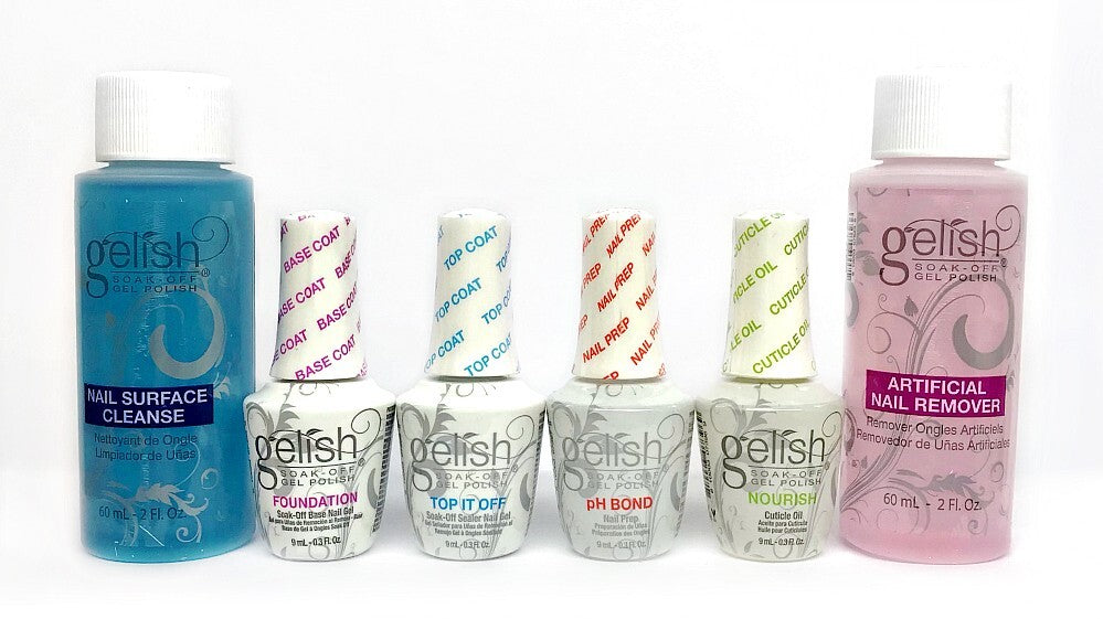 Gelish Mini Complete Nail Prep & Gel Polish Kit - USA Made