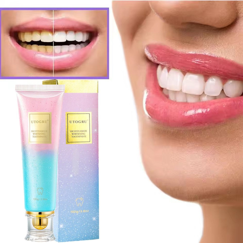 Niacinamide Whitening Toothpaste - Multiple Pack Sizes, Enamel Care & Fresh Breath