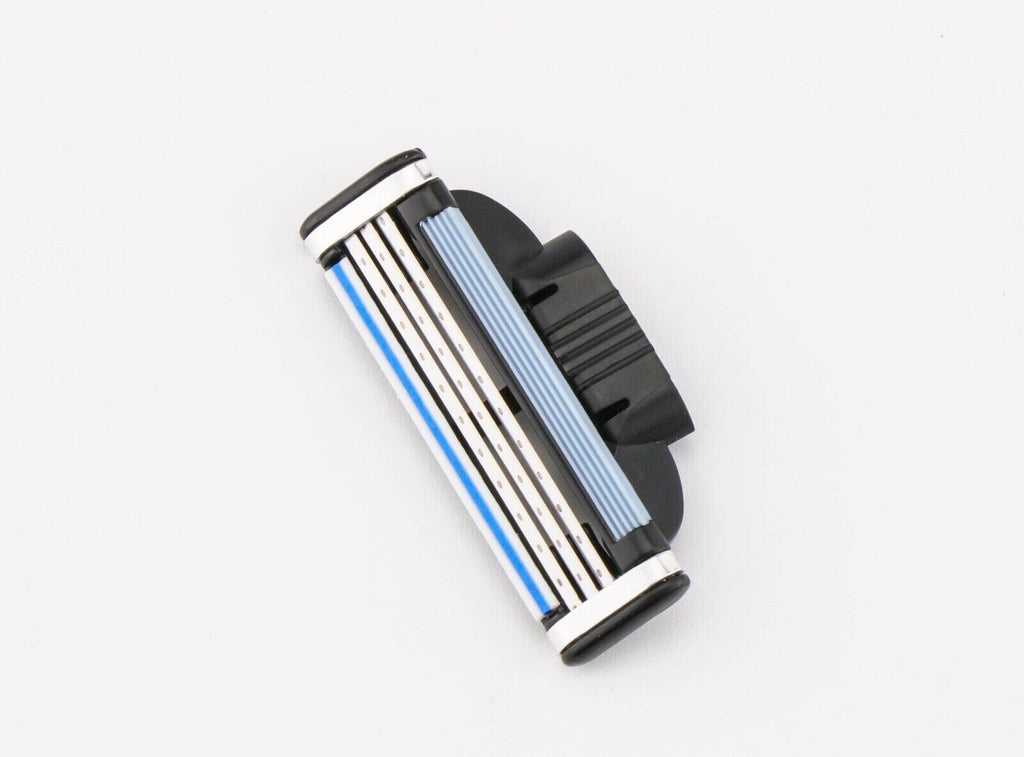 4 Pcs Razor Blades Compatible with Gillette Mach3 - Sharp Shaving Replacement Cartridges