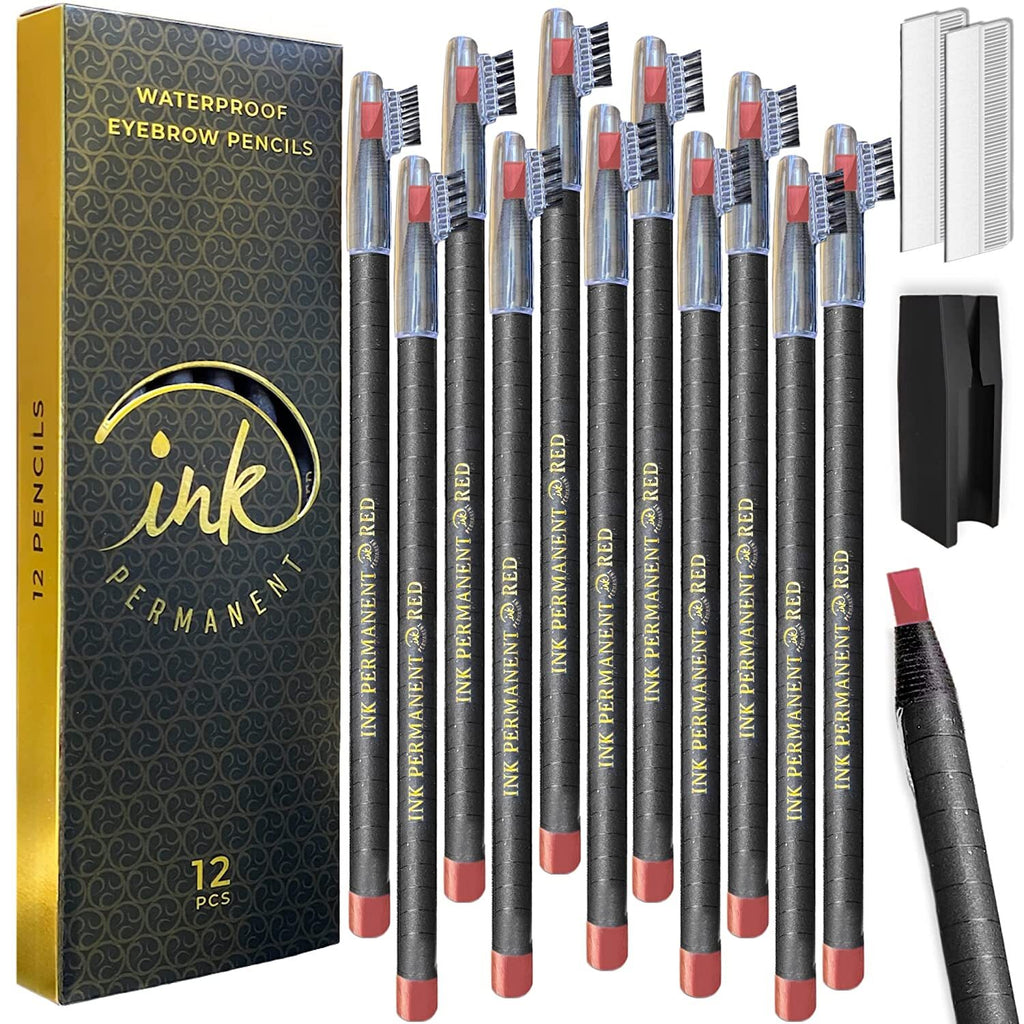 Eyebrow Mapping Pencils for Permanent Makeup – Waterproof, Microblading Tool
