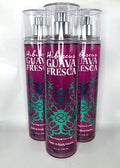 Hibiscus Guava Fragrance Body Mist Set - Tropical Scent, 8 Fl Oz Each
