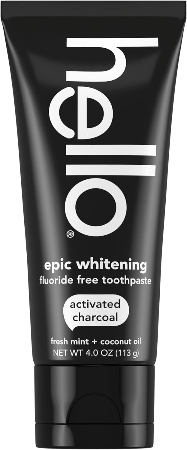 Activated Charcoal Toothpaste Fluoride-Free 4 oz Fresh Mint - Vegan & Gentle
