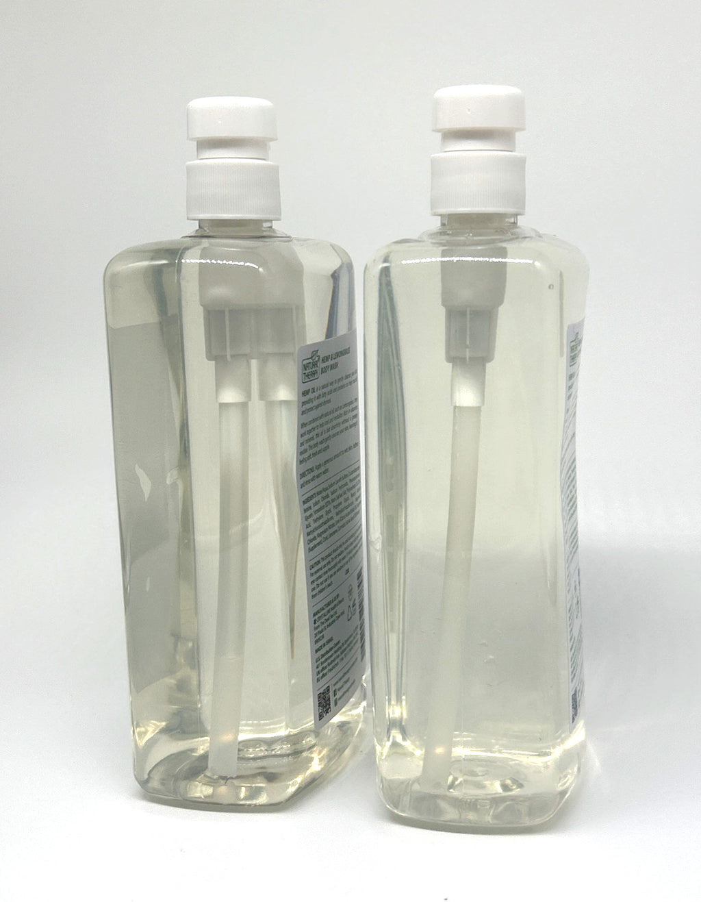 Natural Therapy Hemp Lemongrass Hydrating Body Wash 2-Pack - Deep Moisturizing