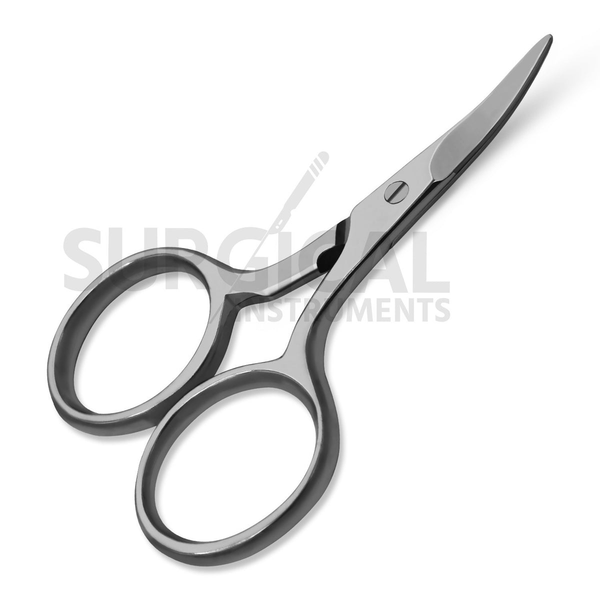 12 Pcs Curved Nail & Cuticle Scissors Set - Manicure and Pedicure Tools
