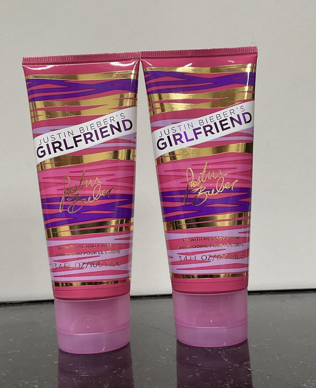 Justin Bieber's Girlfriend Be With Me Body Wash - 3.4 fl oz (2 Pack)