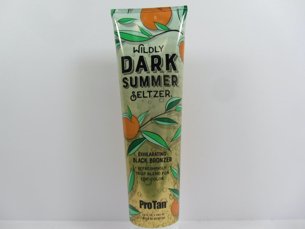 Dark Tanning Lotion with Bronzer - Summer Seltzer Black by Pro Tan 9.5oz