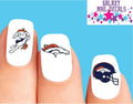 Football Denver Broncos Waterslide Nail Decals - Set of 20 for Nail Art