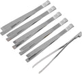Victorinox Small Stainless Steel Tweezers Set - Pack of 6, Compact & Durable
