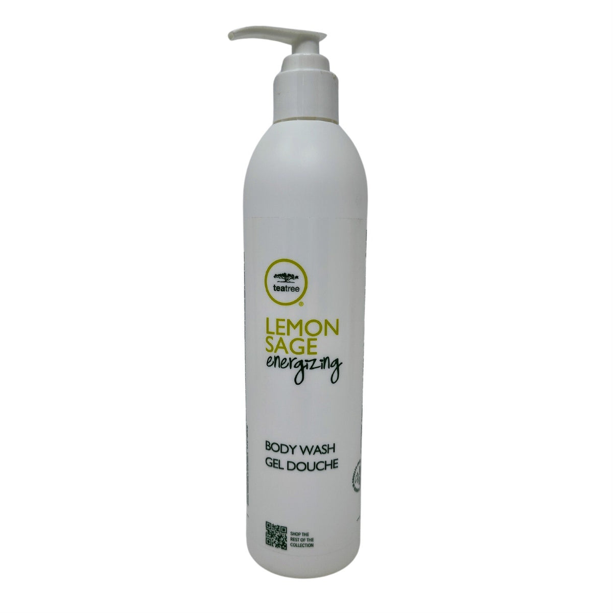 Lemon Sage Energizing Body Wash 12 oz - Refreshing Daily Cleanser