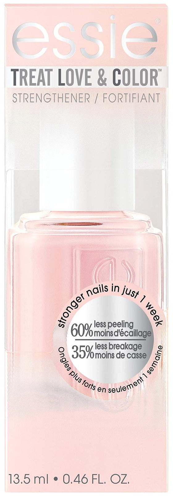 Essie Nail Strengthener & Color Treatment for Normal to Dry Nails - Pinked