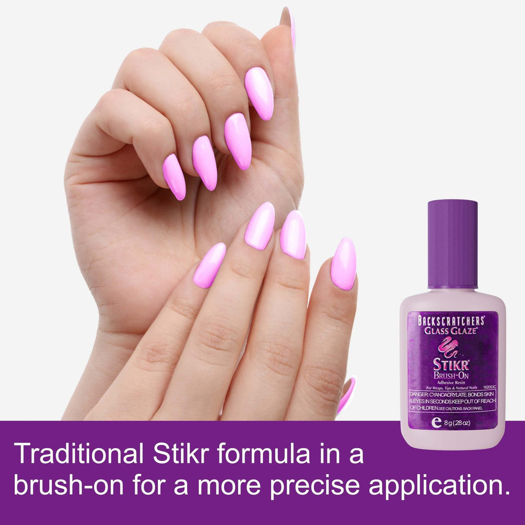 Strong Clear Nail Resin for Extensions & Manicure Art - 0.28oz