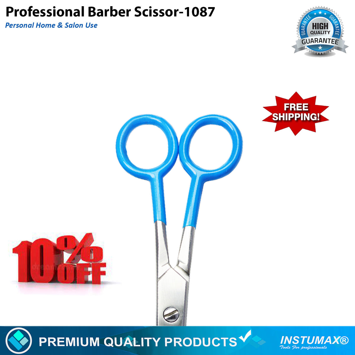 Professional Hairdressing Scissors 6.5 Inch German Steel New