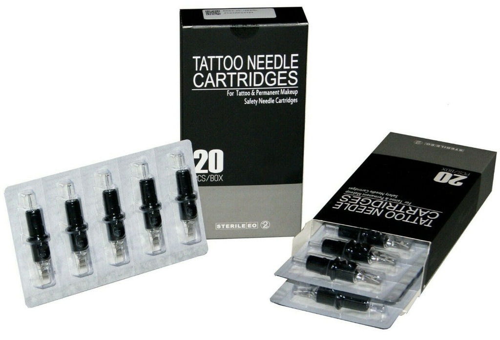 Tattoo Cartridge Needle Set - Sterile Magnum Round Liner Shaders (5 Cartridges)