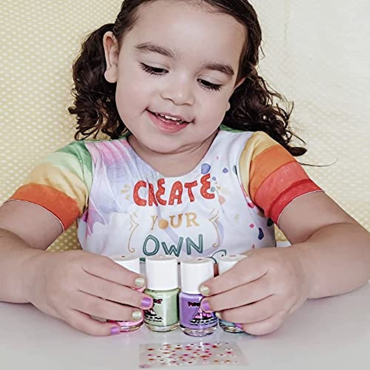 Non-Toxic Nail Polish Gift Set for Kids and Adults - Easter Bunny Theme