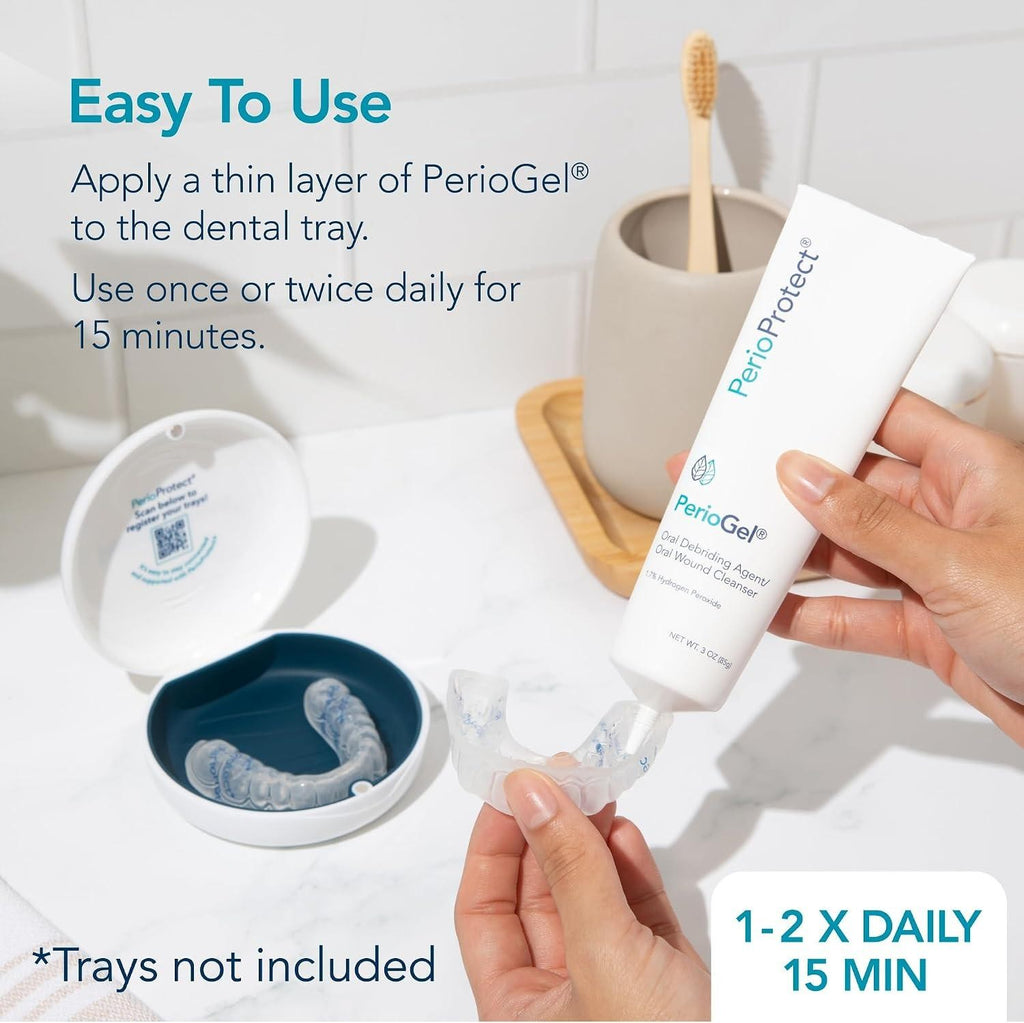 Periodontal Gel for Teeth & Gum Care - 3 Oz Oral Hygiene Support