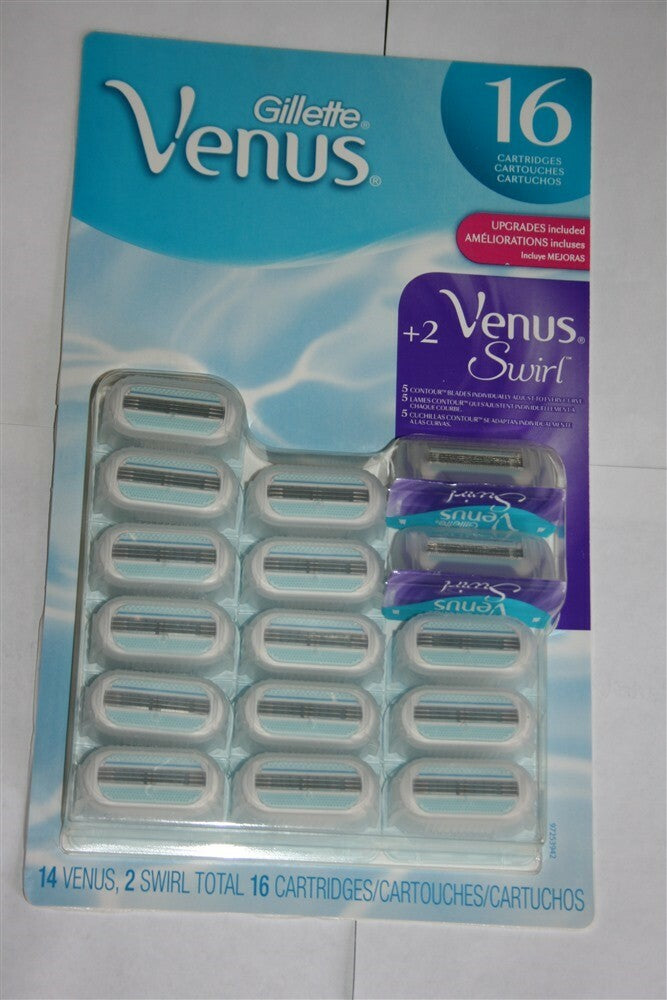 Gillette Venus Razor Refills Pack - 16 Cartridges for Smooth Shaving