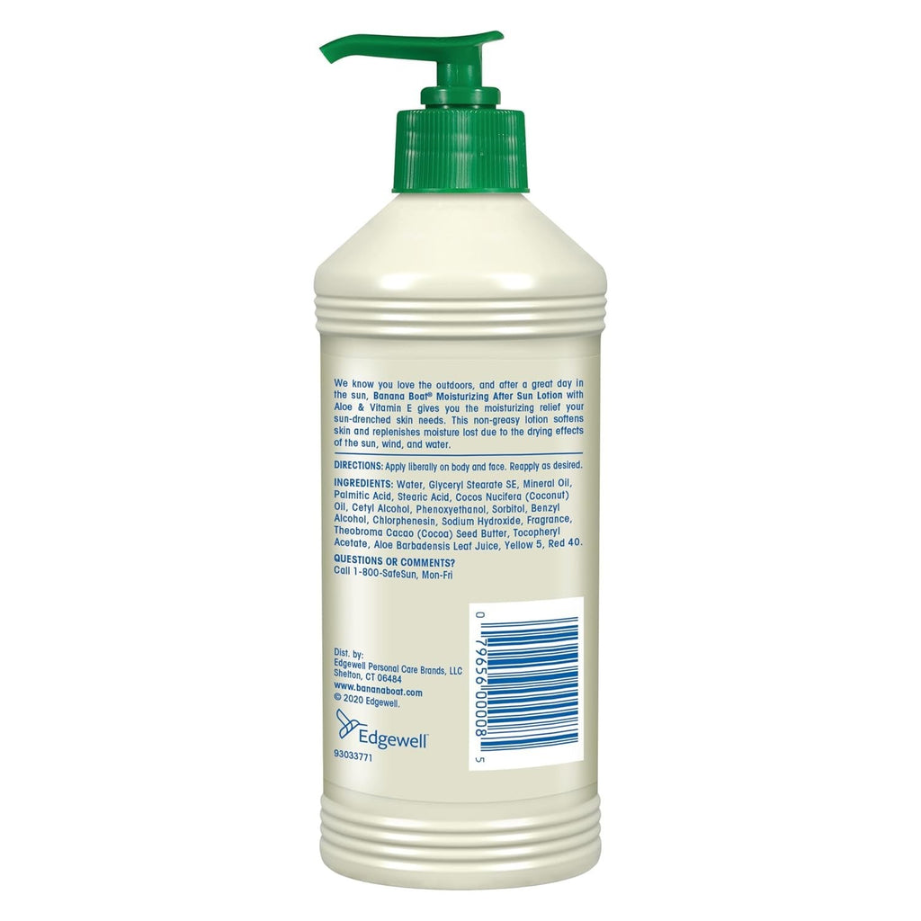 Moisturizing After Sun Lotion with Aloe Vera & Vitamin E - 16oz