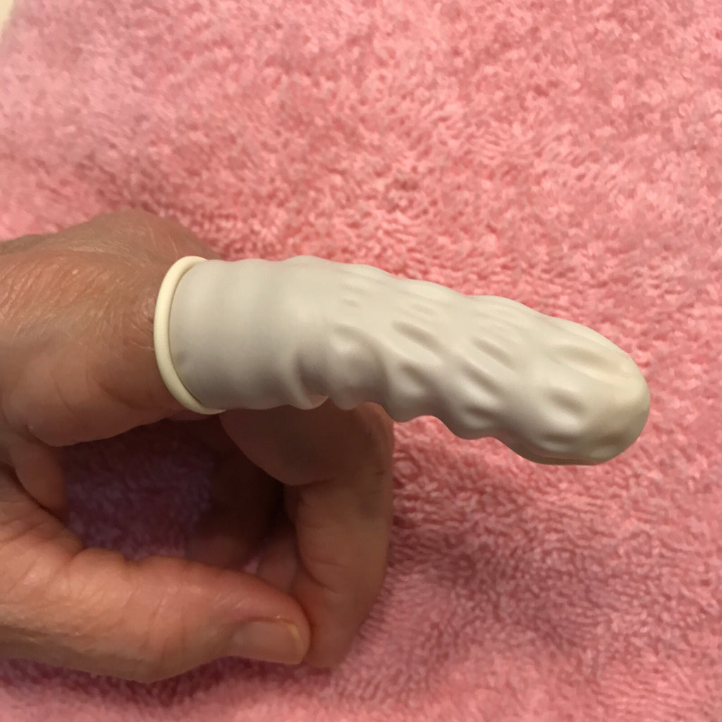 Non-Slip Latex Finger Cots Protectors - 15 Pack for Nail & Wound Protection