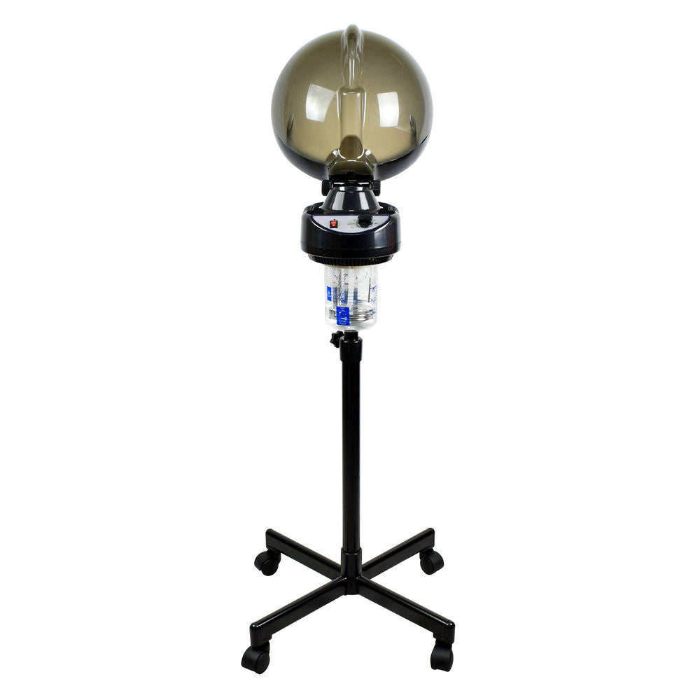 Professional Salon Hair Steamer with Rolling Stand and Adjustable Hood