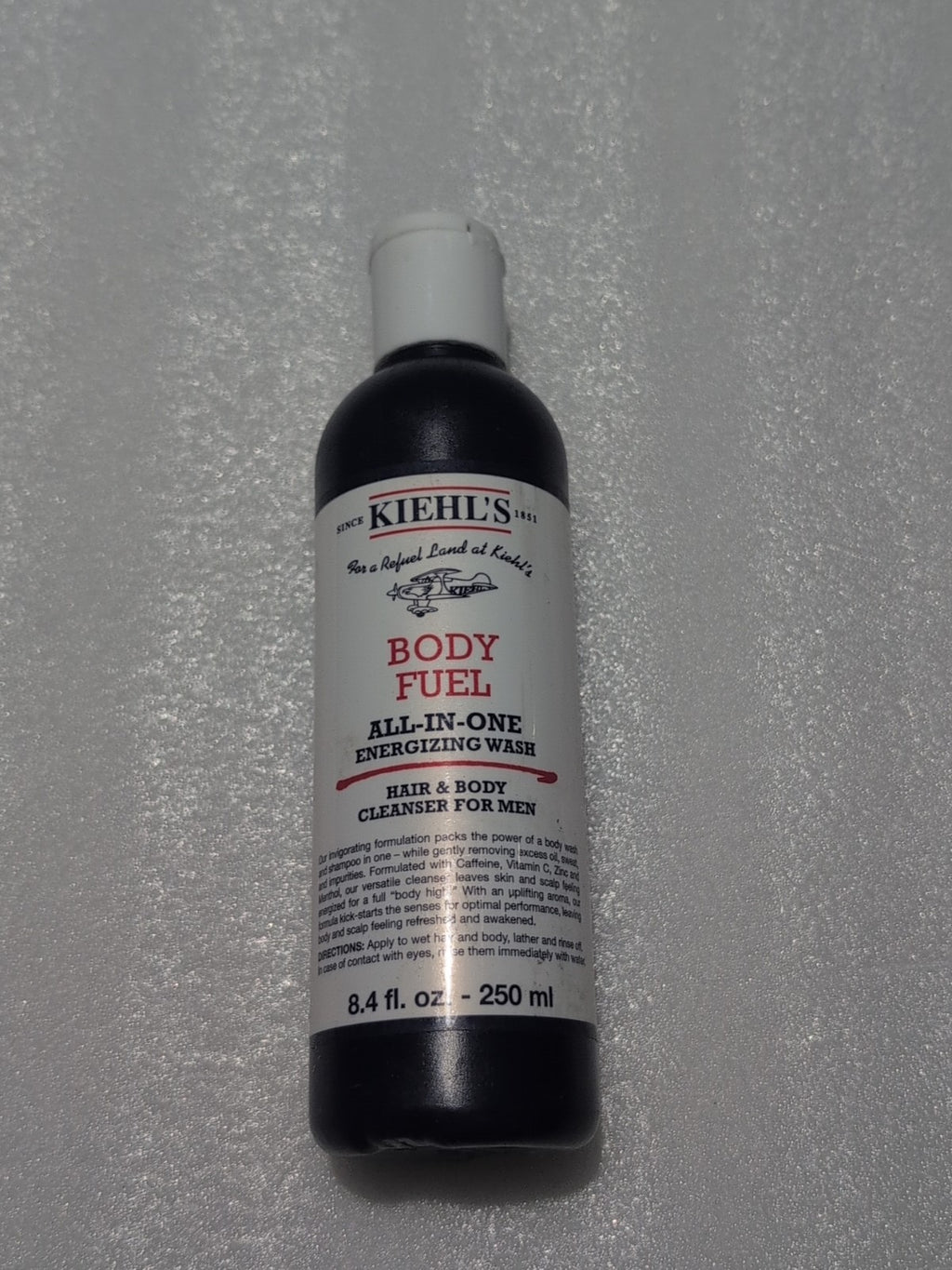 Kiehl's Body Fuel Energizing Body Wash & Shampoo for Men 250ml
