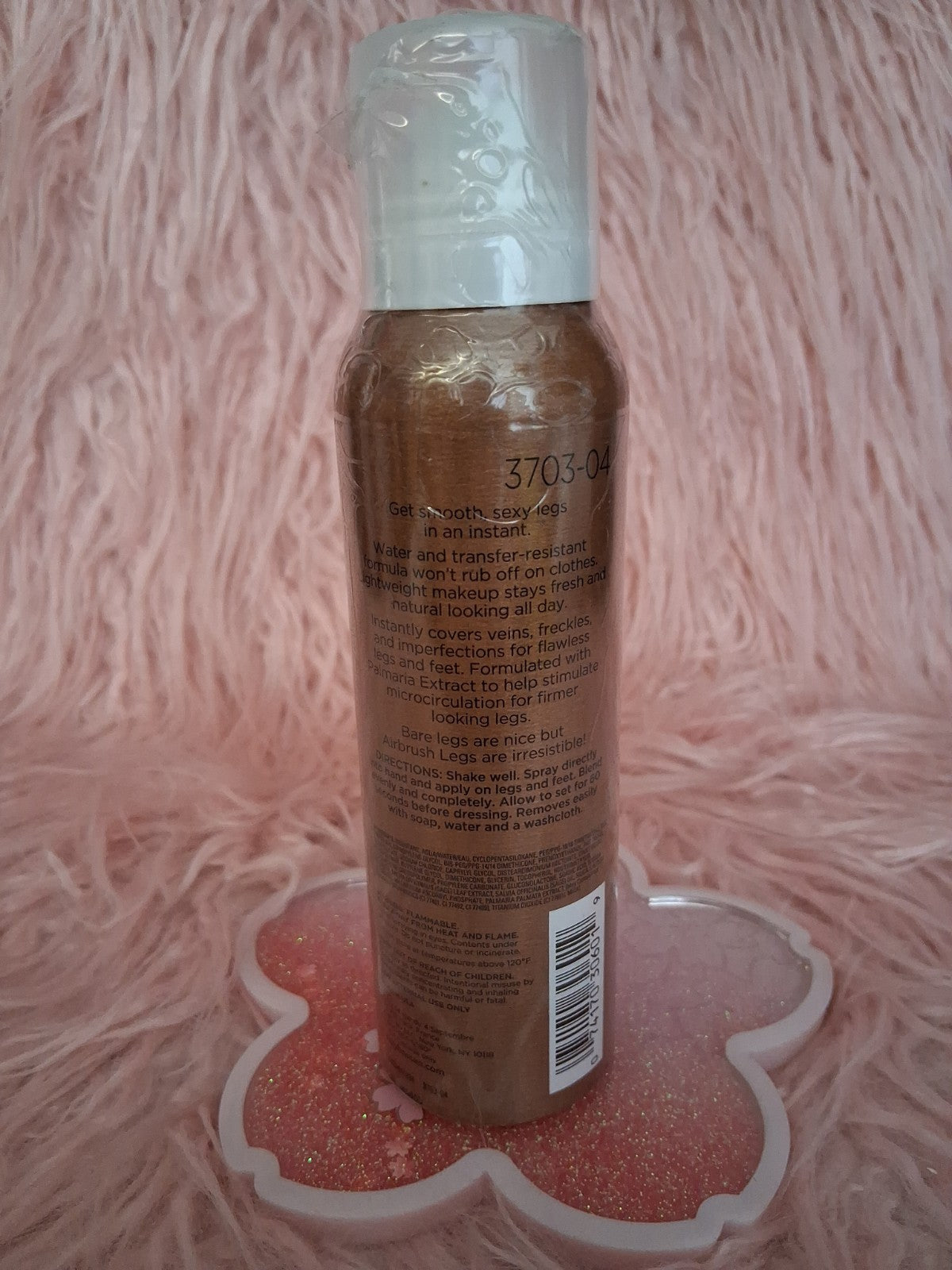 Airbrush Legs Spray-On Leg Makeup Deep Glow 4.4oz - Natural Skin Finish