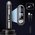 Rechargeable Nose Hair Trimmer with LED Display for Men & Women