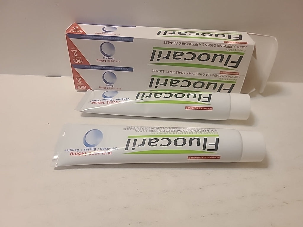 Fluocaril Bi-Fluorinated Gums Toothpaste - 75ml, 2 Pack, Fresh Mint