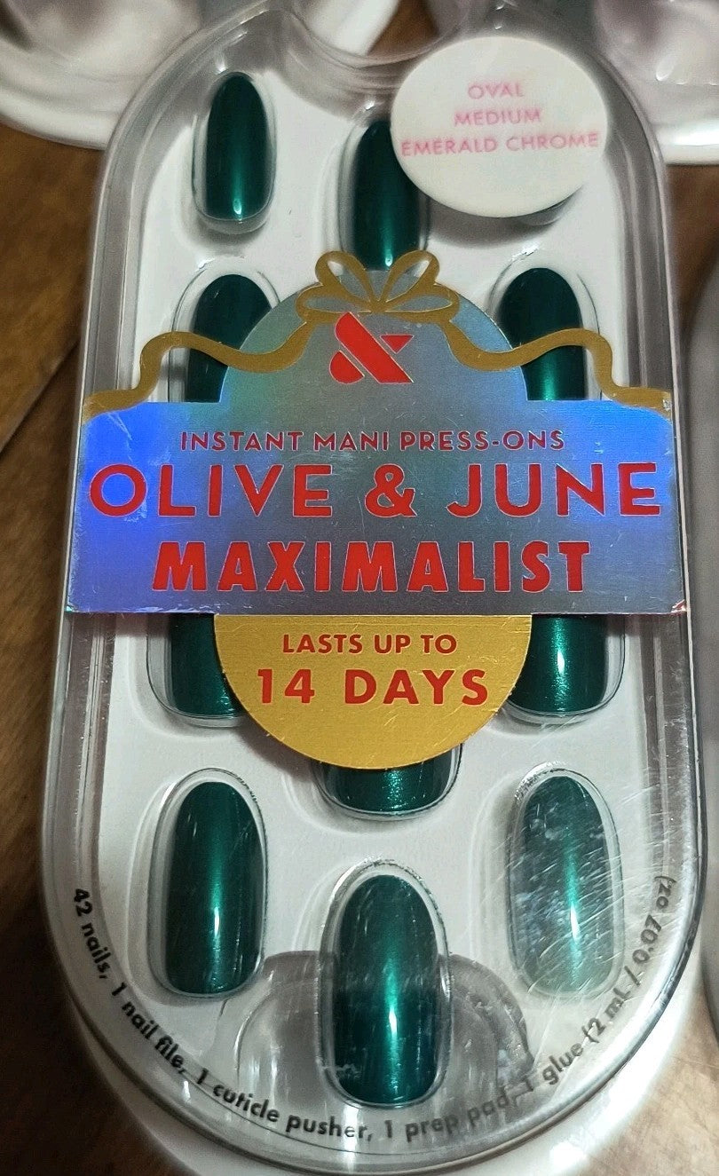 Olive & June Maximalist Instant Mani Press-Ons - 5 Pairs