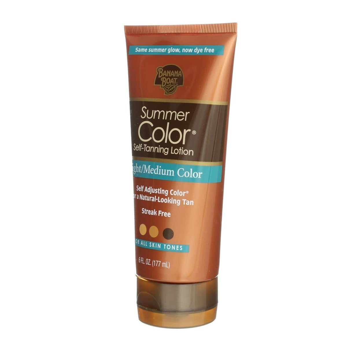 Self Tanner Lotion Light Medium - Streak-Free, Easy to Apply, 6 oz
